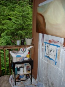 Outside Studio in Juneau 